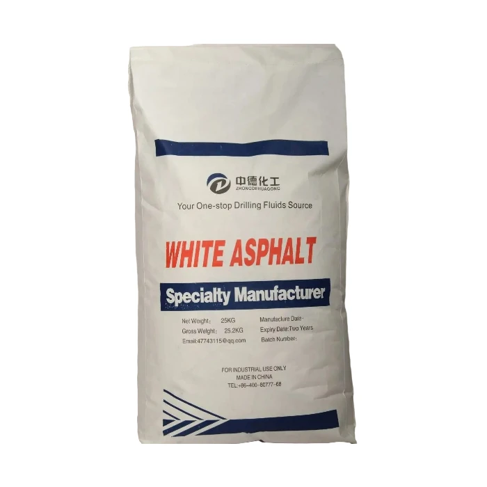 Agente anticolapso de betún blanco para fluidos de perforación